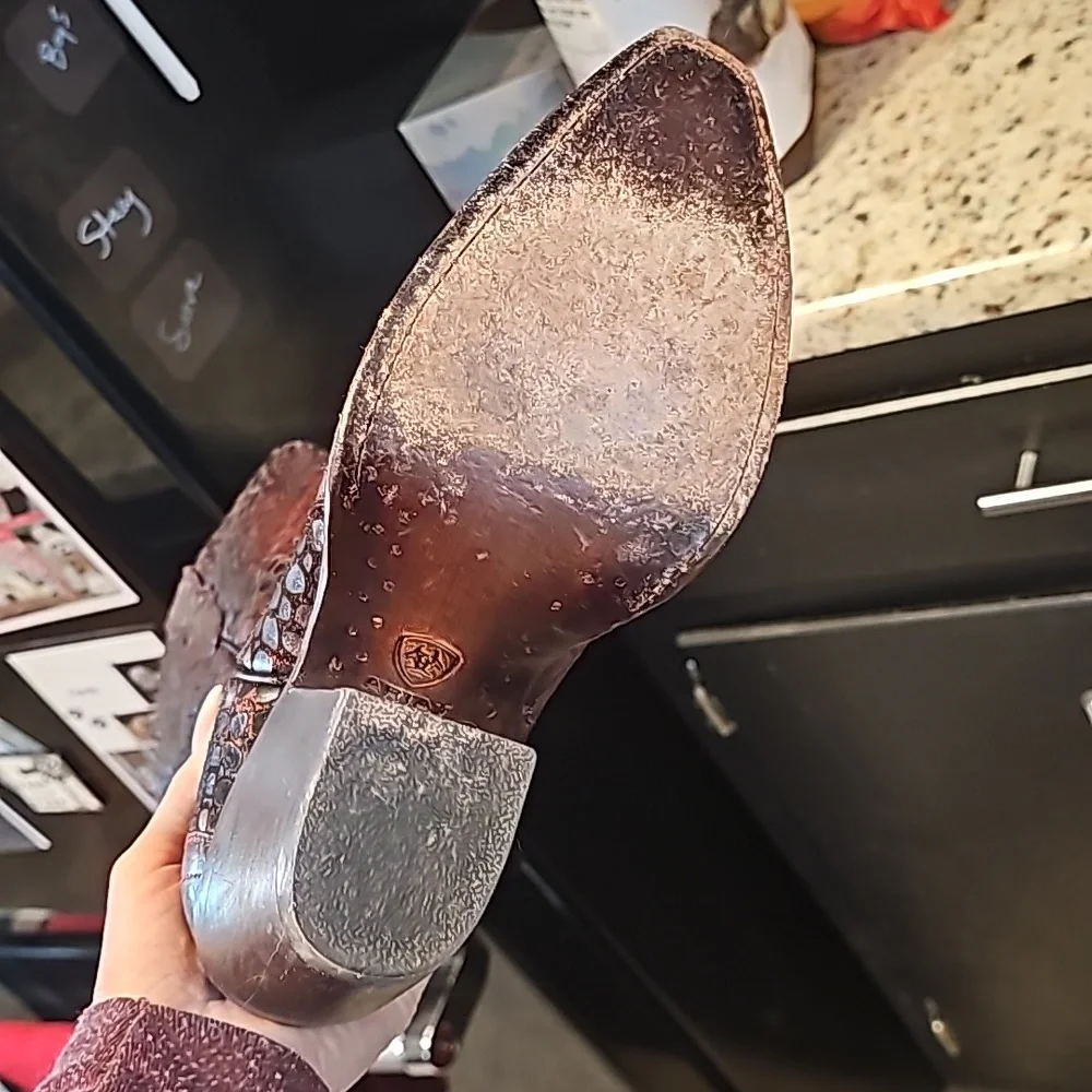 Ariat Katrina Sugar Skull boots - Picture 4 of 7